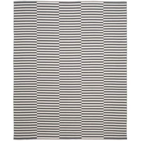 Safavieh Montauk Hand Woven Rectangle Rug- Ivory - Grey- 2 Ft. 3 In. X 3 Ft. 9 In. MTK715A-2339